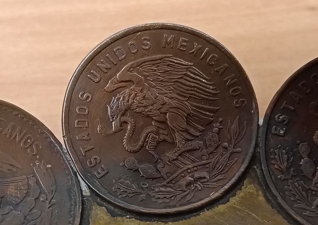 Cenicero artesanal monedas México