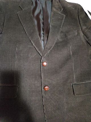 Chaqueta pana marrón - Talla 60