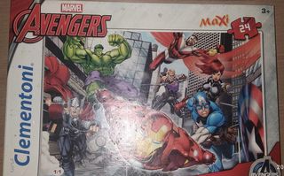 2 puzzle maxi nemo super color 24 pezzi clementoni