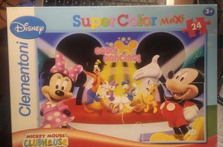 2 puzzle maxi nemo super color 24 pezzi clementoni