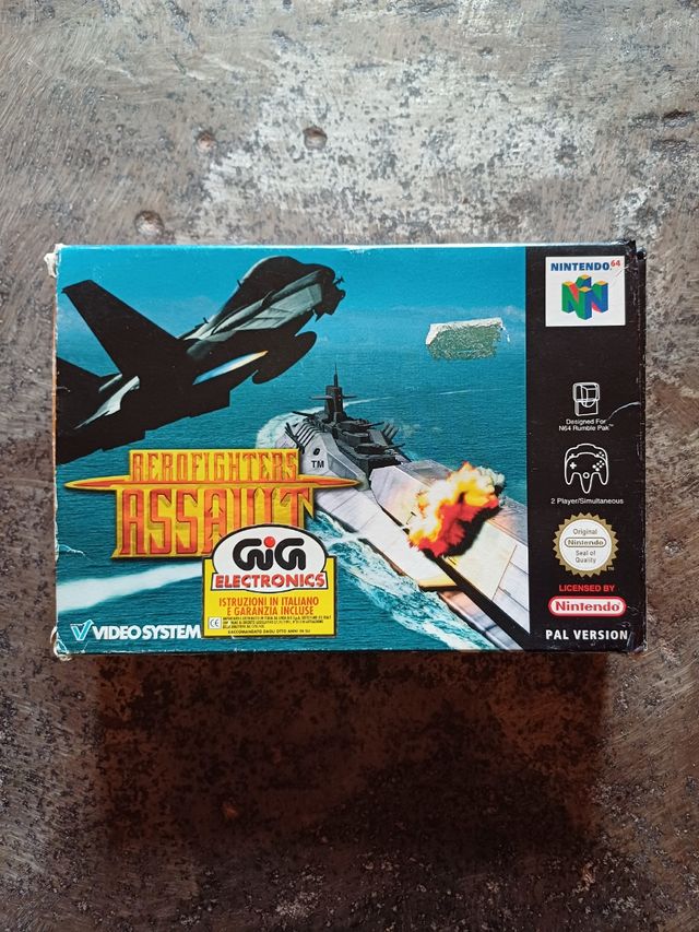 Aerofighters Assault - Nintendo 64 pal