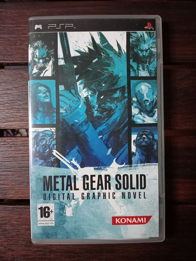 Metal Gear Solid Graphic Novel PSP Pal Esp Konami