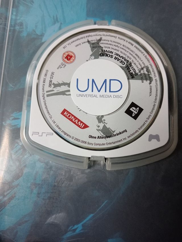 Metal Gear Solid Graphic Novel PSP Pal Esp Konami