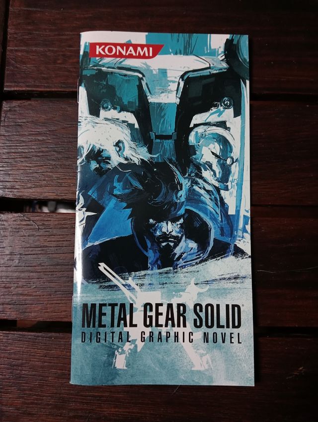 Metal Gear Solid Graphic Novel PSP Pal Esp Konami