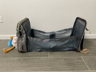 Bolso bebé organizador gris