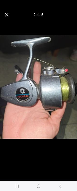 Cañas de pesca antiguas