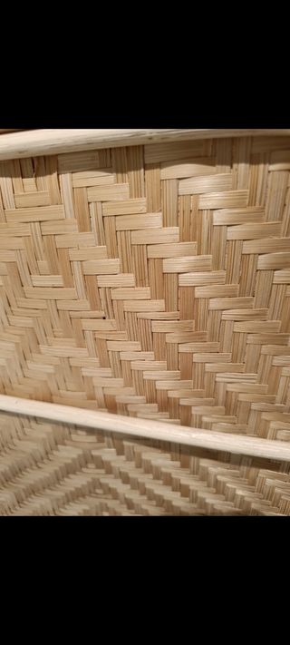 Biombo Krysia ratán 180x180cm