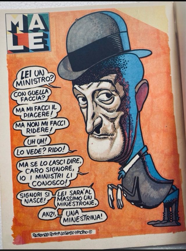 Fumetto Andrea Pazienza il libro rosso del Male