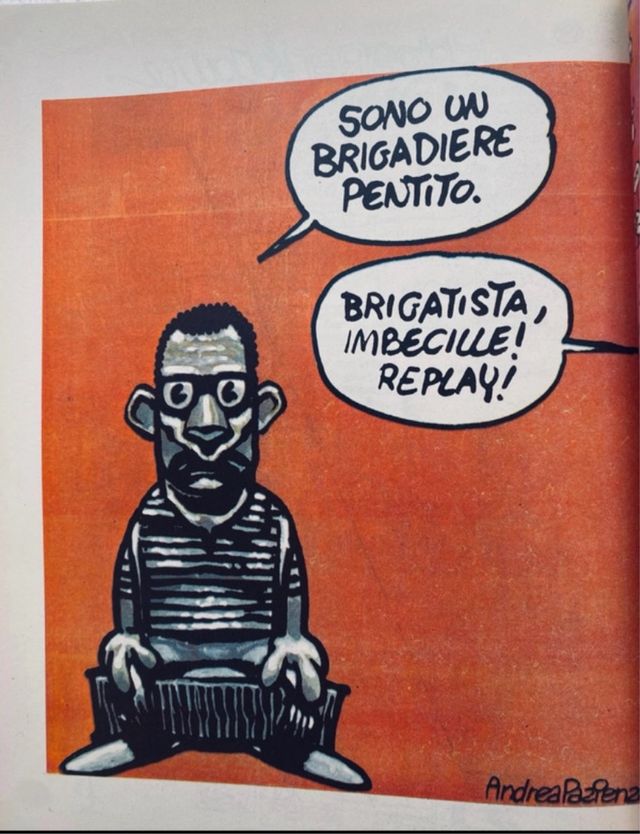 Fumetto Andrea Pazienza il libro rosso del Male