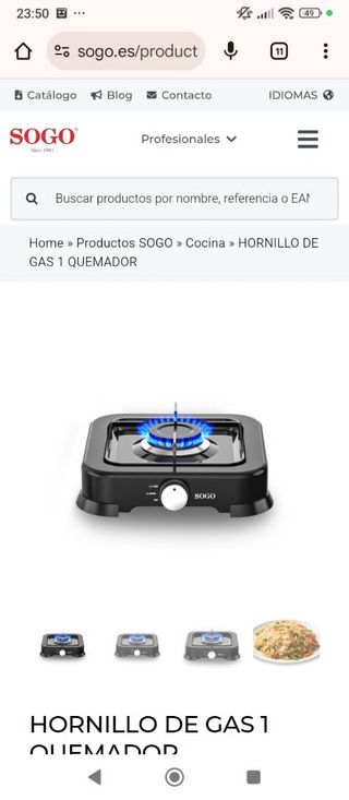 Hornillo Sogo nuevo a estrenar!