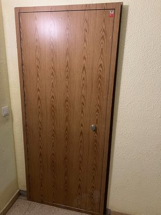 Puerta anti-okupa blindada