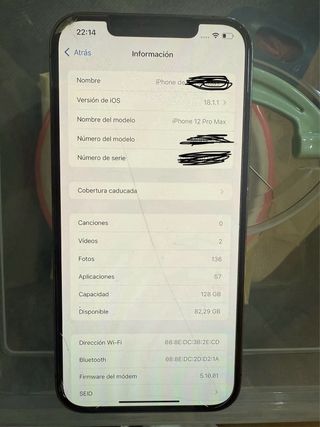 iPhone 12 Pro Max - Negro