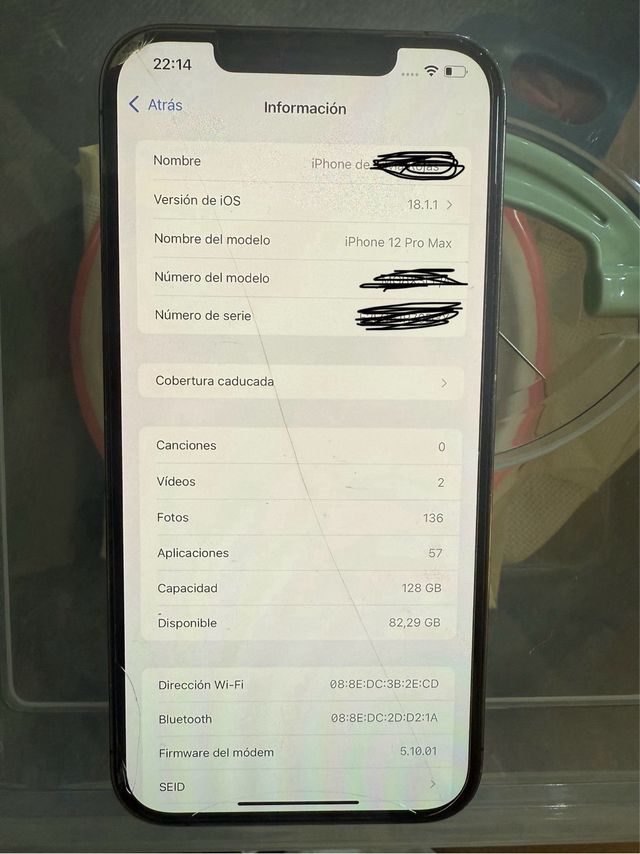 iPhone 12 Pro Max - Negro