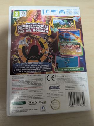 Sonic Colours Wii