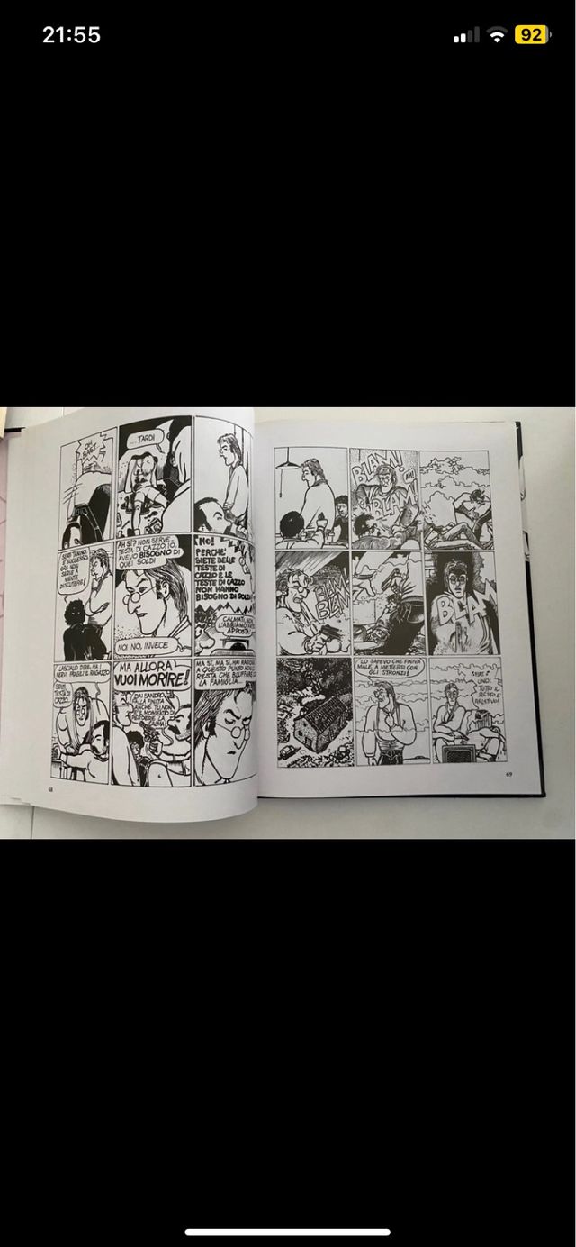 Fumetto Andrea Pazienza Tormenta 2006