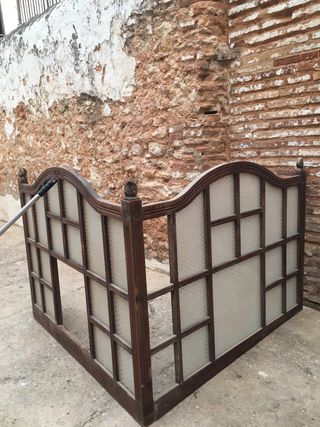 Marquesina de taquilla antigua
