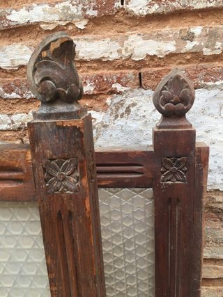 Marquesina de taquilla antigua