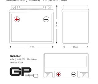 Bateria para moto nueva 