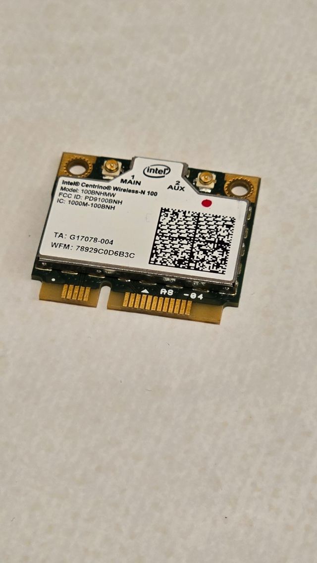 Scheda di rete Wireless Mini Pci-E Intel