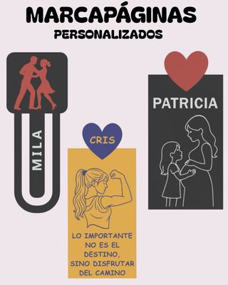 Segnalibri personalizzati per libri