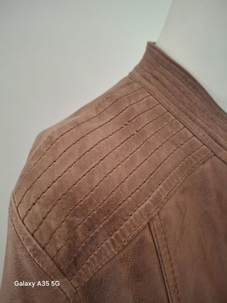 Giacca pelle Conbipel marrone