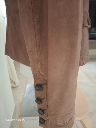 Giacca pelle Conbipel marrone