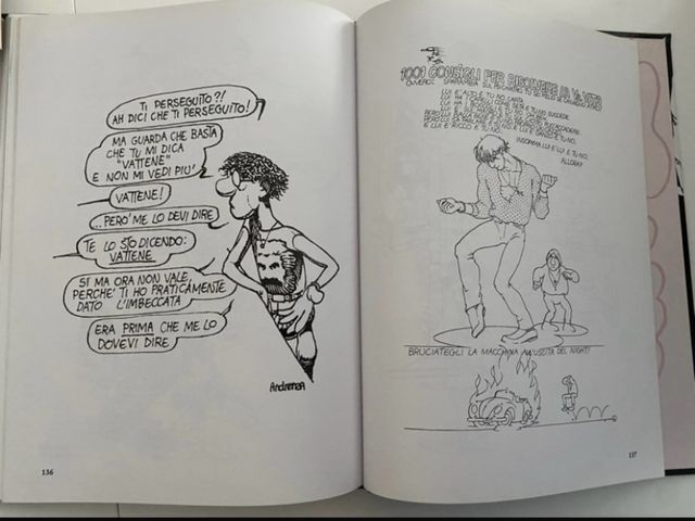 Fumetto Andrea Pazienza Pertini e altre satire