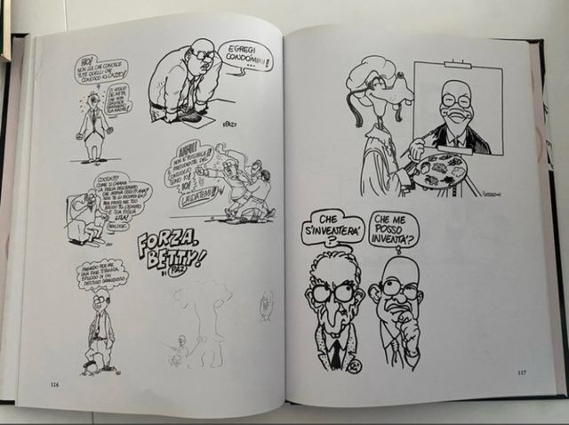 Fumetto Andrea Pazienza Pertini e altre satire