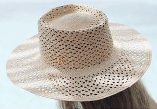 Sombrero RaceU Rimini beige talla S