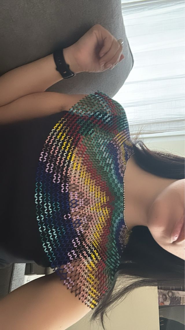 Collar artesanal multicolor