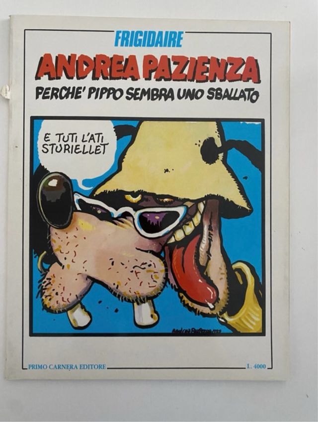 Andrea Pazienza Perchè Pippo sembra sballato
