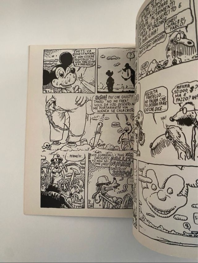 Andrea Pazienza Perchè Pippo sembra sballato