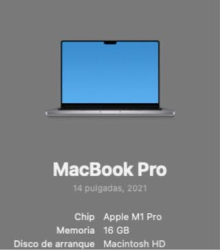 MacBook Pro 14" M1 Pro 16GB (Mallorca, NO envios)