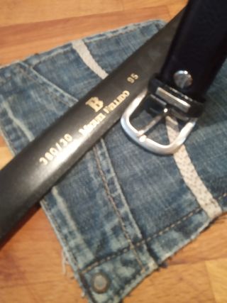 Cinturón Miguel Bellido - Piel Negro