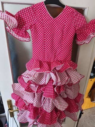 Traje flamenca niña
