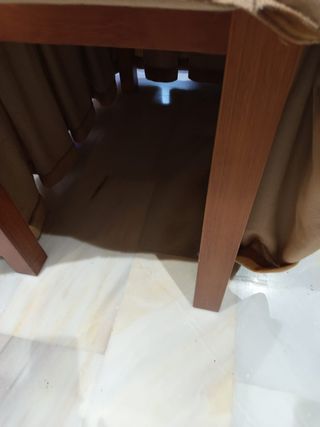 Mesa camilla rectangular madera