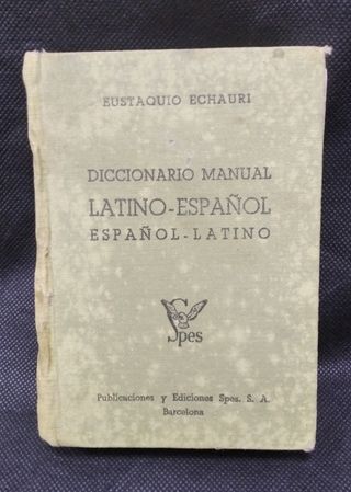 Lote 6 Diccionarios vintage