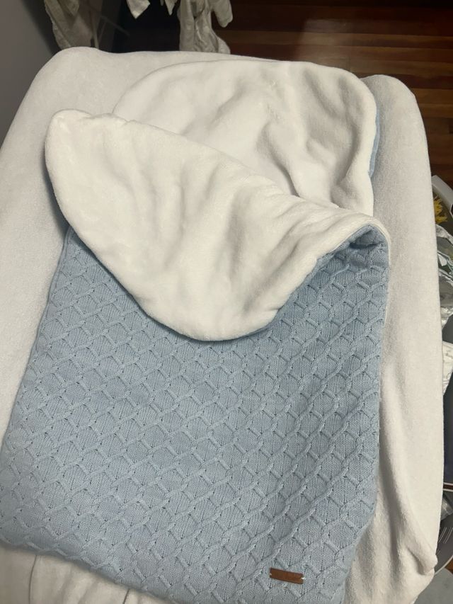 Saco bebé capazo- suave y cálido