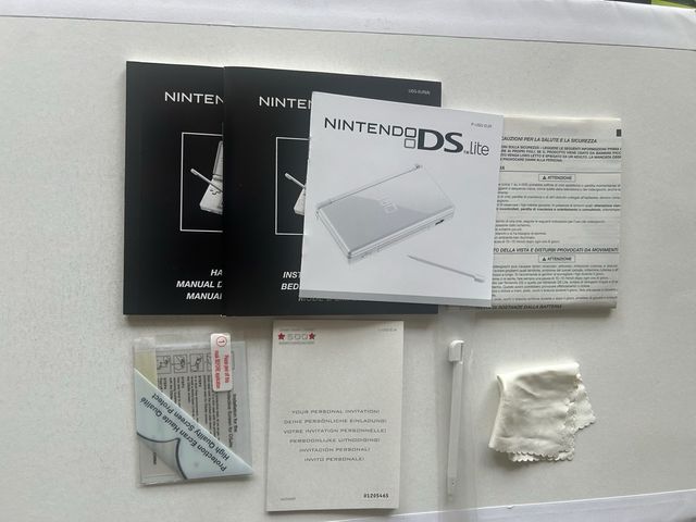 Nintendo DS Lite blanca