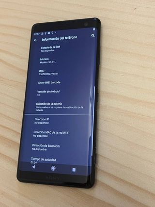 Sony Xperia XZ3 64GB Smartphone Nero