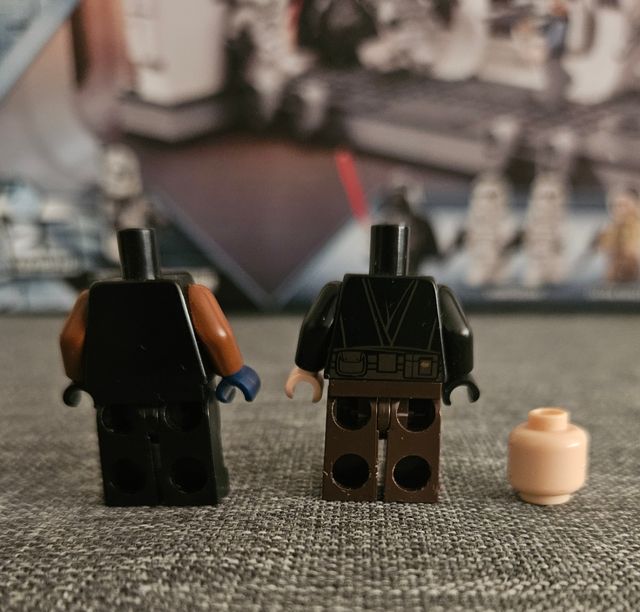 Piezas y partes de minifiguras Lego Star Wars.