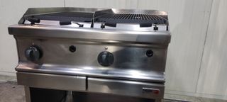 Parrilla volcánica fagor industrial