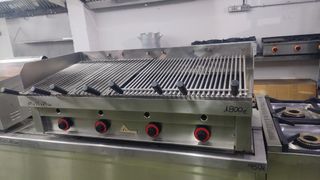 Parrilla volcánica fagor industrial
