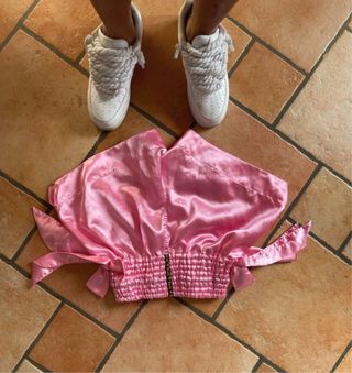 Shorts Muay Thai Twins Girl Power rosa