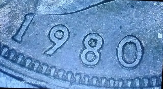 25 punti Spagna 1980*82 monete con errore