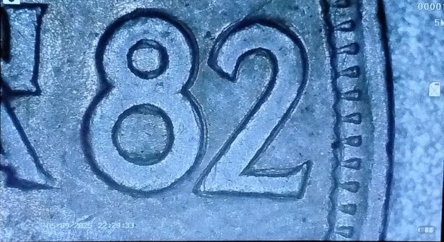 25 punti Spagna 1980*82 monete con errore