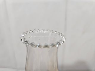 Lámpara antigua de aceite de cristal