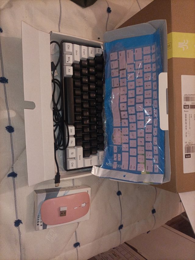Teclado y ratón de ordenador