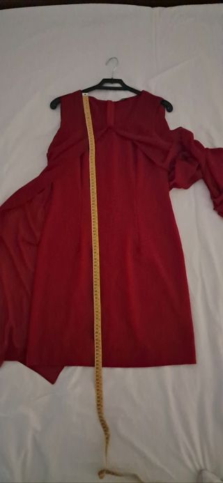 Vestito rosso estivo tg. 42