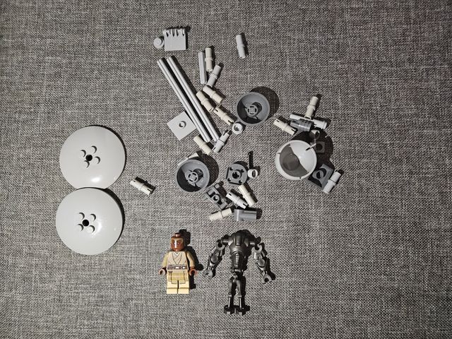 Piezas y partes de minifigura Lego Star Wars.